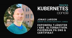Snacka Kubernetes Jonas Blogg Bild