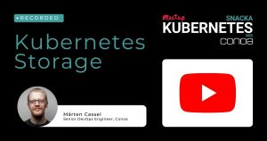 Kubernetes Storage Blog header