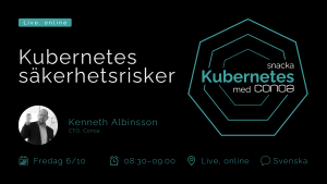 Säkerhetsrisker i Kubernetes