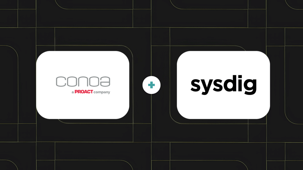 Conoa + Sysdig
